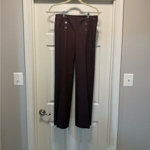 New York & Company Purple Trousers for Business Casual